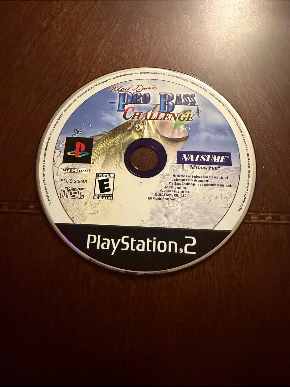 Sony PlayStation 2 Pro Bass Challenge Disc